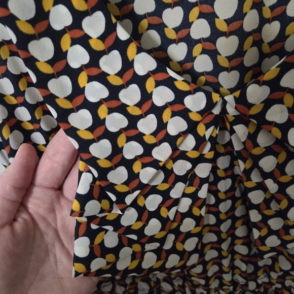 Bebop Retro Sleeveless Apple Bow Dress. Size M. Pockets. Office Work Casual Fall - Picture 7 of 9